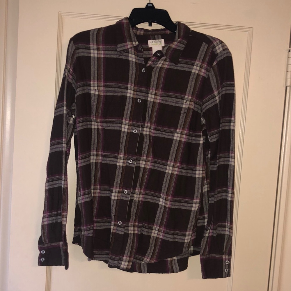 Wrangler Women Plaid Button up